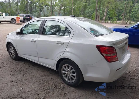 2017 Chevrolet Sonic Lt Auto из США, поврежденный, VIN 1G1JD5SG6H4148666